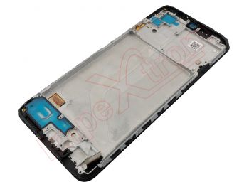Black full screen Service Pack housing housing AMOLED with frame for Xiaomi Redmi Note 10S, M2101K7BG